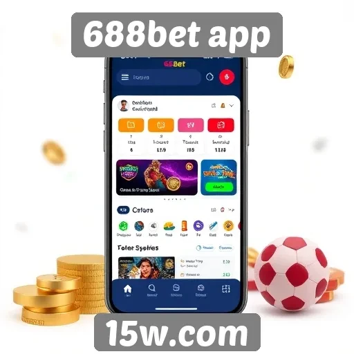 Interface do 688bet app garante navegação intuitiva