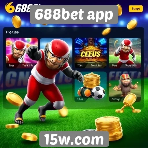 Opções de jogos disponíveis no 688bet app
